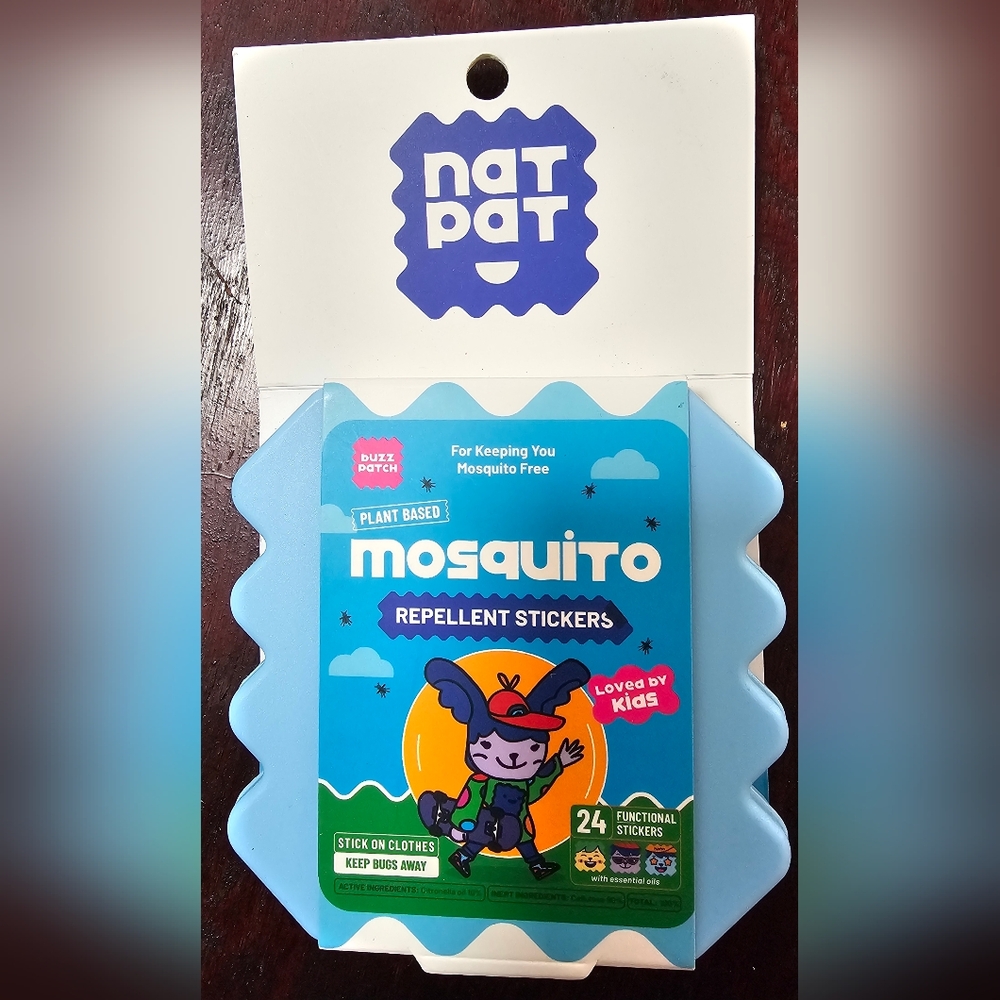 NEW NatPat Mosquito Repellent Stickers